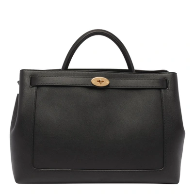 Mulberry Islington Small Leather Shoulder Bag In Black