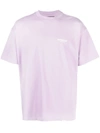 Represent T-shirt In Viola Cotton In Purple