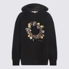 Stella Mccartney Black Cotton Sweatshirt In Black