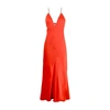 Stella Mccartney Stella Mc Cartney Maxi V Neck Dress In 6025