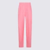 Stella Mccartney Pleated Baggy Trousers In Ibiscus