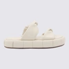 Themoirè Phoenix Padded Twist Slides In Linen