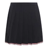 Thom Browne Navy Virgin Wool Full Needle Skirt In Blue