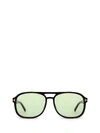 Tom Ford Eyewear Aviator In Dark Havana