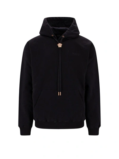 Versace Sweatshirt In Black