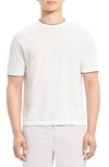 Theory Kolben T-shirt In White/ New Baltic