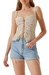 ASTR LACE-UP CAMISOLE