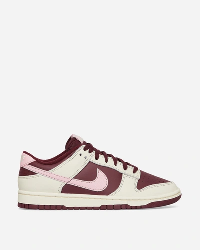 Nike Dunk Low Retro Sneakers Night Maroon / Medium Soft Pink In Multicolor