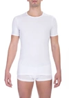 Bikkembergs White Cotton T-shirt In White
