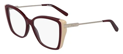 Ferragamo Sf2850 Glasses In Clear