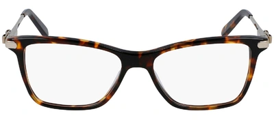 Ferragamo Sf2872 272 Square Eyeglasses In Clear
