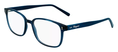 Ferragamo Sf2915 402 Square Eyeglasses In Clear