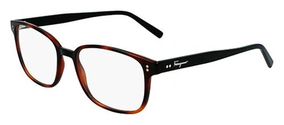 Ferragamo Sf2915 241 Square Eyeglasses In Clear