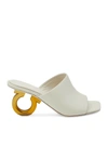 Ferragamo Detailed Gancio 761944 Slide In Nude & Neutrals