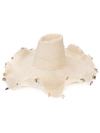 ROSIE ASSOULIN WAVY BRIM HAT,A08TR005