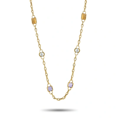 Roberto Coin 18k Yellow Gold Multi-gem Long Necklace
