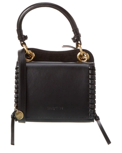 See By Chloé Tilda Mini Leather Shoulder Bag In Black