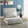 Loungie Relaxie Flip Chair In White