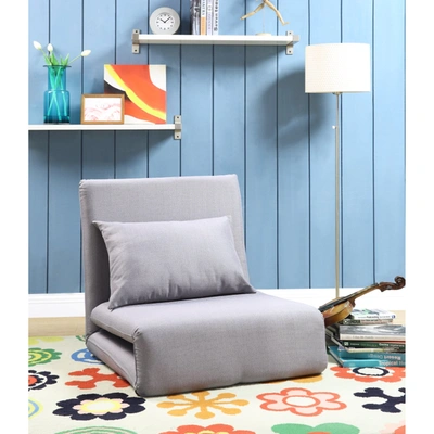 Loungie Relaxie Flip Chair In Grey