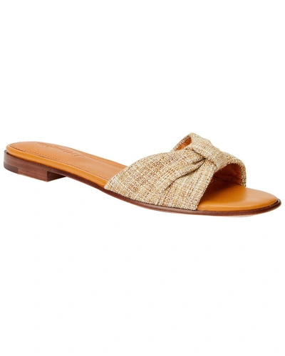 J.mclaughlin Karina Linen Sandal In Brown