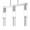 Finesse Decor Harmony 3 Light Chandelier In Silver