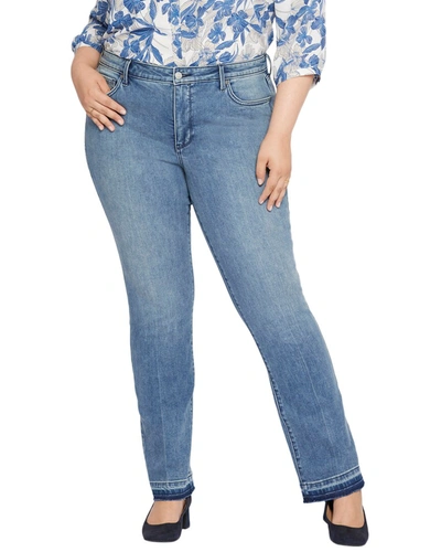 Nydj Barbara Release Hem Bootcut Jeans In Indigo Stream