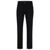 Hugo Boss Extra-slim-fit Jeans In Black Comfort-stretch Denim In Black