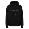 Hugo Boss Relaxed-fit Cotton-terry Hoodie With Frida Kahlo Graphic In Black