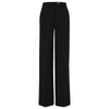 Hugo Boss Regular-fit Trousers With Flared Leg In Black