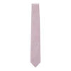 Hugo Boss Pure-silk Tie With Jacquard-woven Micro Pattern In Light Pink