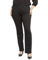 Nydj Marilyn Straight Jean In Black