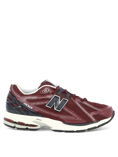 New Balance 1906r "burgundy Black" Sneakers In Bordeaux