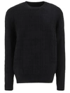 Givenchy 4g Jacquard Sweater In Black