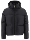 Givenchy Black Hooded Puffer Down Jacket In Black