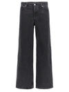 Apc Nikki High-rise Straight-leg Jeans In Black
