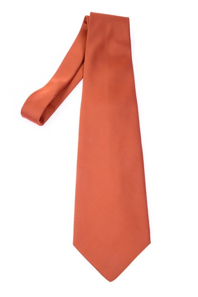 Bellevillle Tie Stripes In Orange