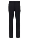 Alexander Mcqueen Alexander Mc Queen Organic Cotton Trousers In Black