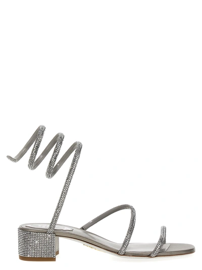 René Caovilla Rene Caovilla Sandals In Grey