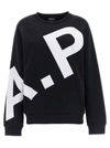 Apc A.p.c. Sweatshirt With Maxi Logo