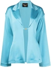 Blumarine Satin Blazer With Hook In N Butterfly