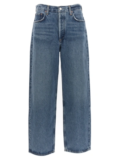 Agolde Blue Dara Jeans In Light Blue