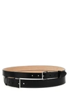 Alexander Mcqueen Double-wrap Studded Belt In Black