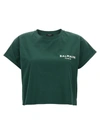 Balmain Paris Flocked Short T-shirt