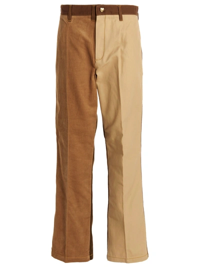 Marni X Carhartt Cotton Pants In Tobacco