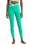 BEYOND YOGA SPACEDYE OUTLINES HIGH WAIST MIDI LEGGINGS