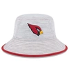 New Era Gray Arizona Cardinals Game Bucket Hat In Gray