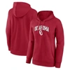 Fanatics Branded Crimson Oklahoma Sooners Evergreen Campus Pullover Hoodie In Crimson