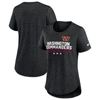 NIKE NIKE HEATHER BLACK WASHINGTON COMMANDERS LOCAL FASHION TRI-BLEND T-SHIRT