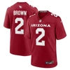 NIKE NIKE MARQUISE BROWN CARDINAL ARIZONA CARDINALS HOME GAME JERSEY