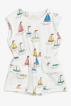 MINI RODINI SAILING BOATS PLAYSUIT